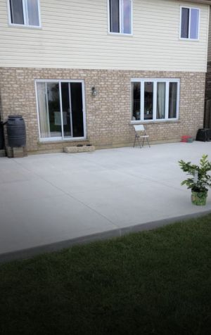 concrete Patio repair